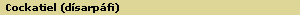 Cockatiel (d�sarp�fi)